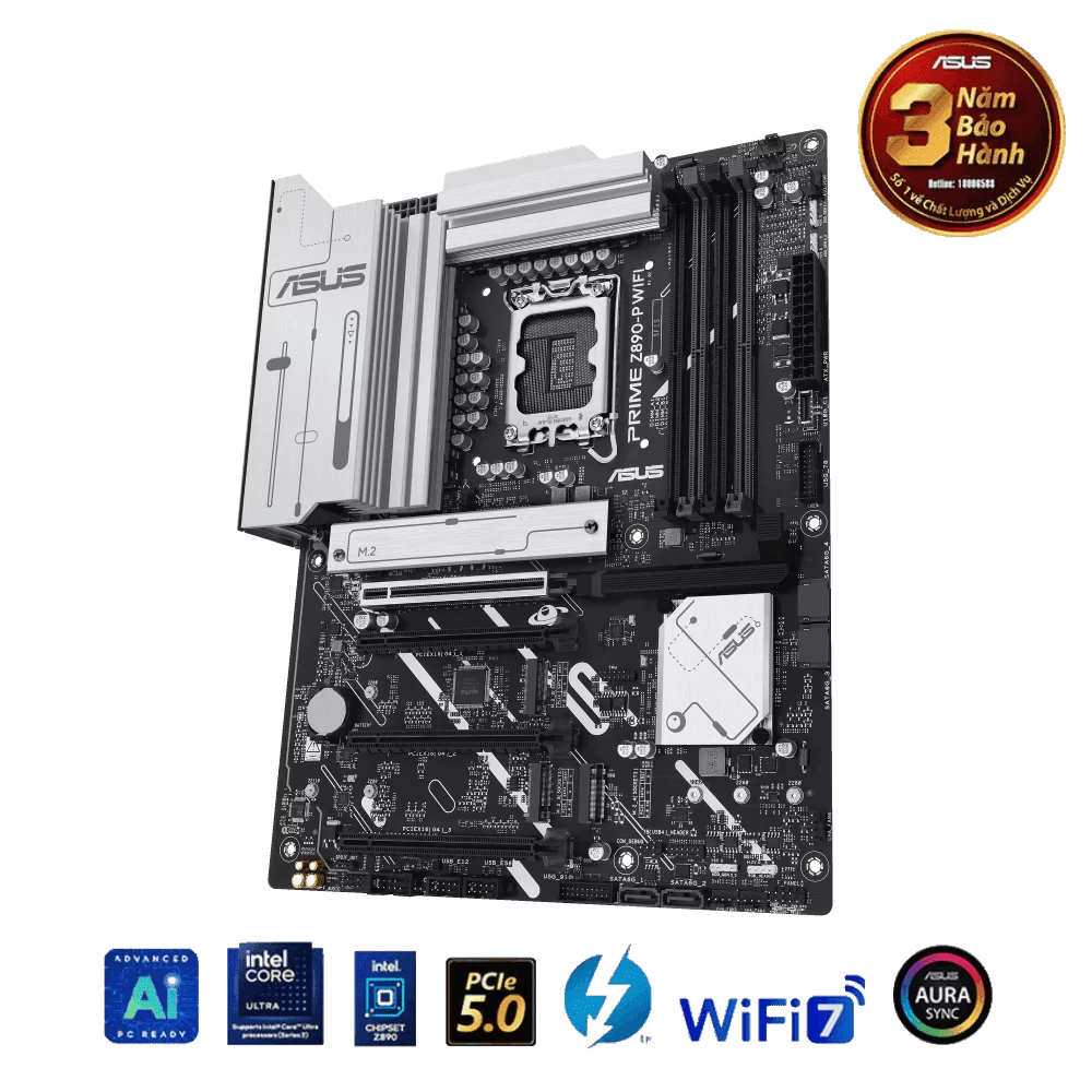 ASUS PRIME Z890-P WIFI CSM Mainboard 8 ASUS PRIME Z890-P WIFI CSM Mainboard - Ảnh 8