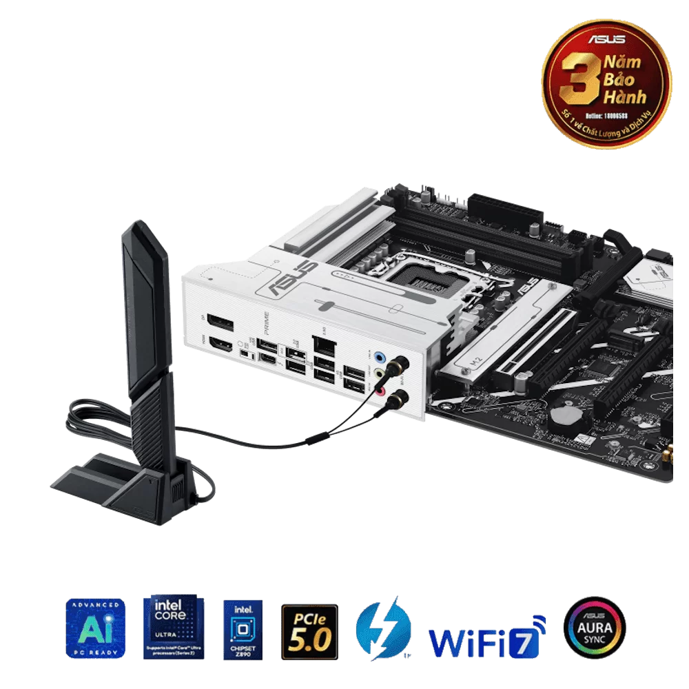 ASUS PRIME Z890-P WIFI CSM Mainboard 4 ASUS PRIME Z890-P WIFI CSM Mainboard - Ảnh 4