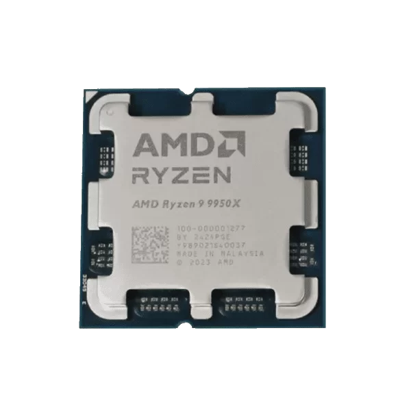 AMD Ryzen 9 9950X Processor (tray, chính hãng) - 16C32T, 4.3 GHz up to 5.7 GHz, 1360MB Cache, PCIe 5.0, AMD Radeon Graphics, Zen 5 Granite Ridge AM5, 170W TDP