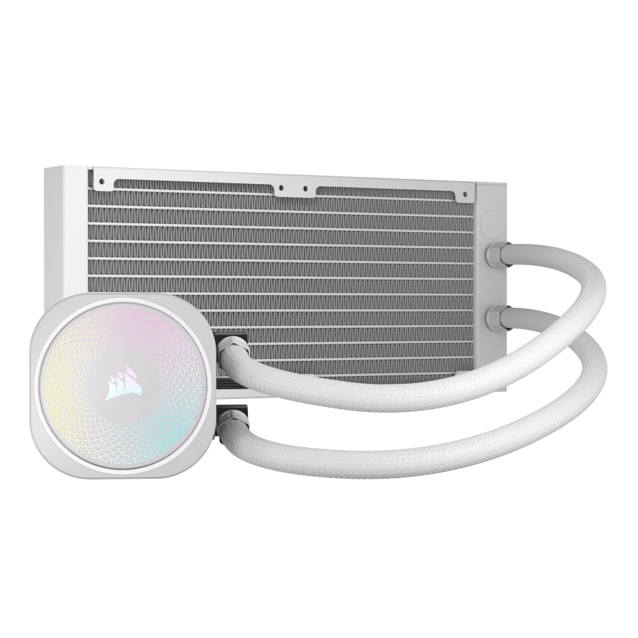 CORSAIR NAUTILUS 240 RS ARGB Liquid CPU Cooler (CW-9060094-WW) - White, 240mm radiator, 2x 120mm RS120 ARGB fans 5 CORSAIR NAUTILUS 240 RS ARGB Liquid CPU Cooler (CW-9060094-WW) - White, 240mm radiator, 2x 120mm RS120 ARGB fans - Ảnh 5