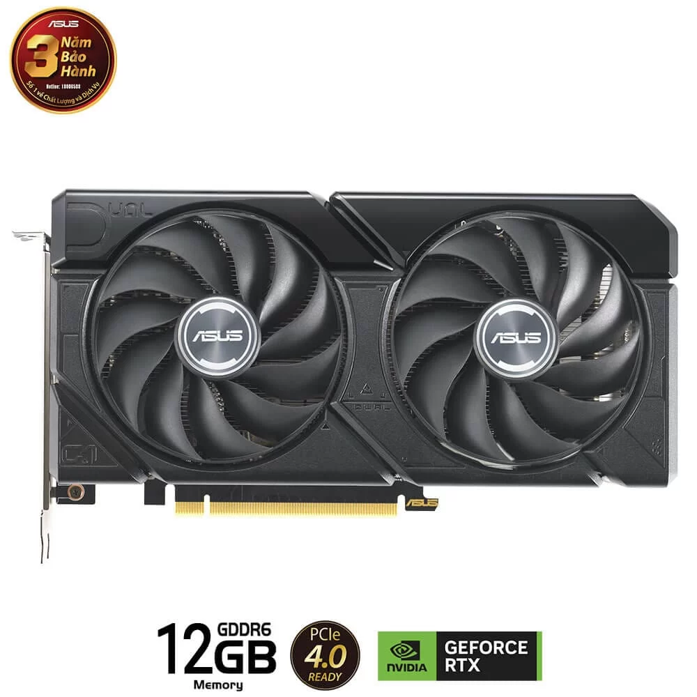 ASUS Dual GeForce RTX 4070 EVO OC Edition 12GB GDDR6X (DUAL-RTX4070-O12G-EVO) Graphics Card 4 ASUS Dual GeForce RTX 4070 EVO OC Edition 12GB GDDR6X (DUAL-RTX4070-O12G-EVO) Graphics Card - Ảnh 4
