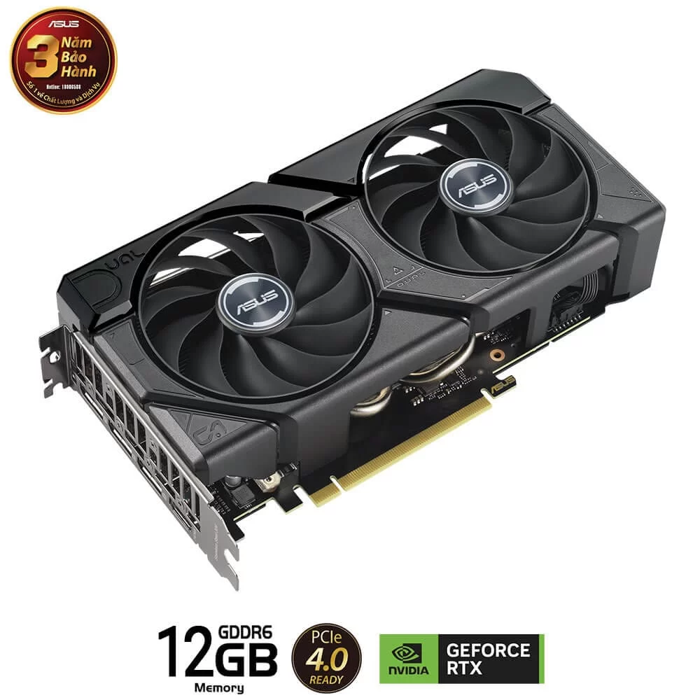 ASUS Dual GeForce RTX 4070 EVO OC Edition 12GB GDDR6X (DUAL-RTX4070-O12G-EVO) Graphics Card 5 ASUS Dual GeForce RTX 4070 EVO OC Edition 12GB GDDR6X (DUAL-RTX4070-O12G-EVO) Graphics Card - Ảnh 5