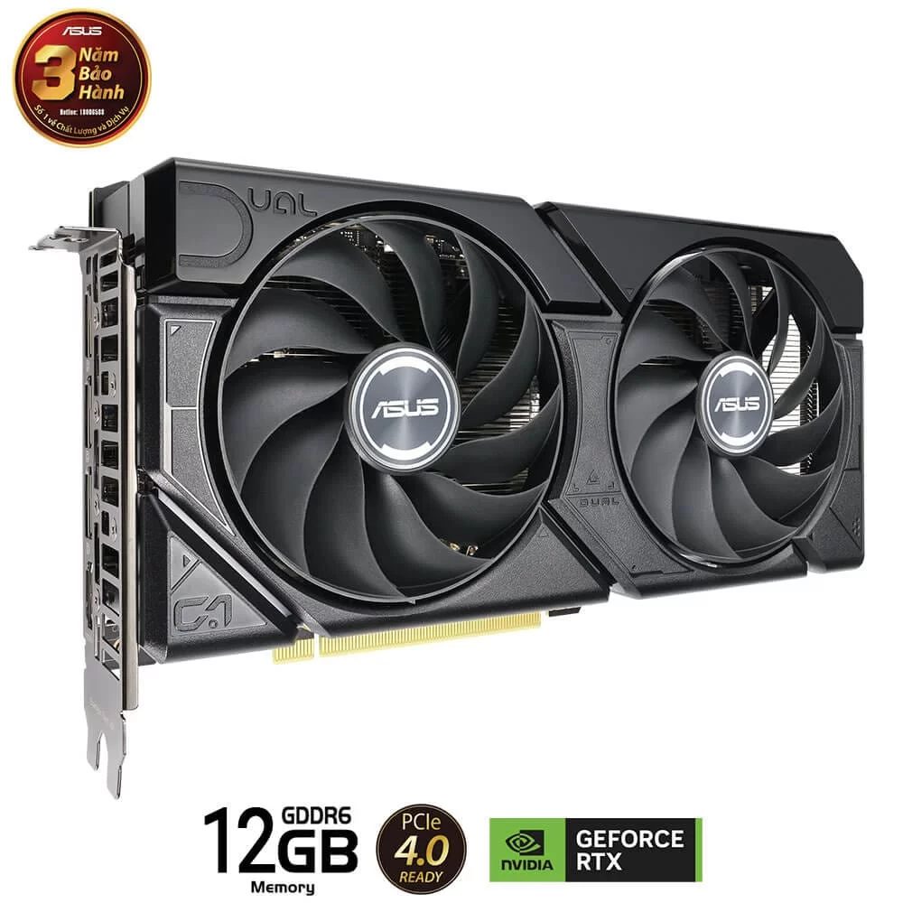 ASUS Dual GeForce RTX 4070 EVO OC Edition 12GB GDDR6X (DUAL-RTX4070-O12G-EVO) Graphics Card 6 ASUS Dual GeForce RTX 4070 EVO OC Edition 12GB GDDR6X (DUAL-RTX4070-O12G-EVO) Graphics Card - Ảnh 6