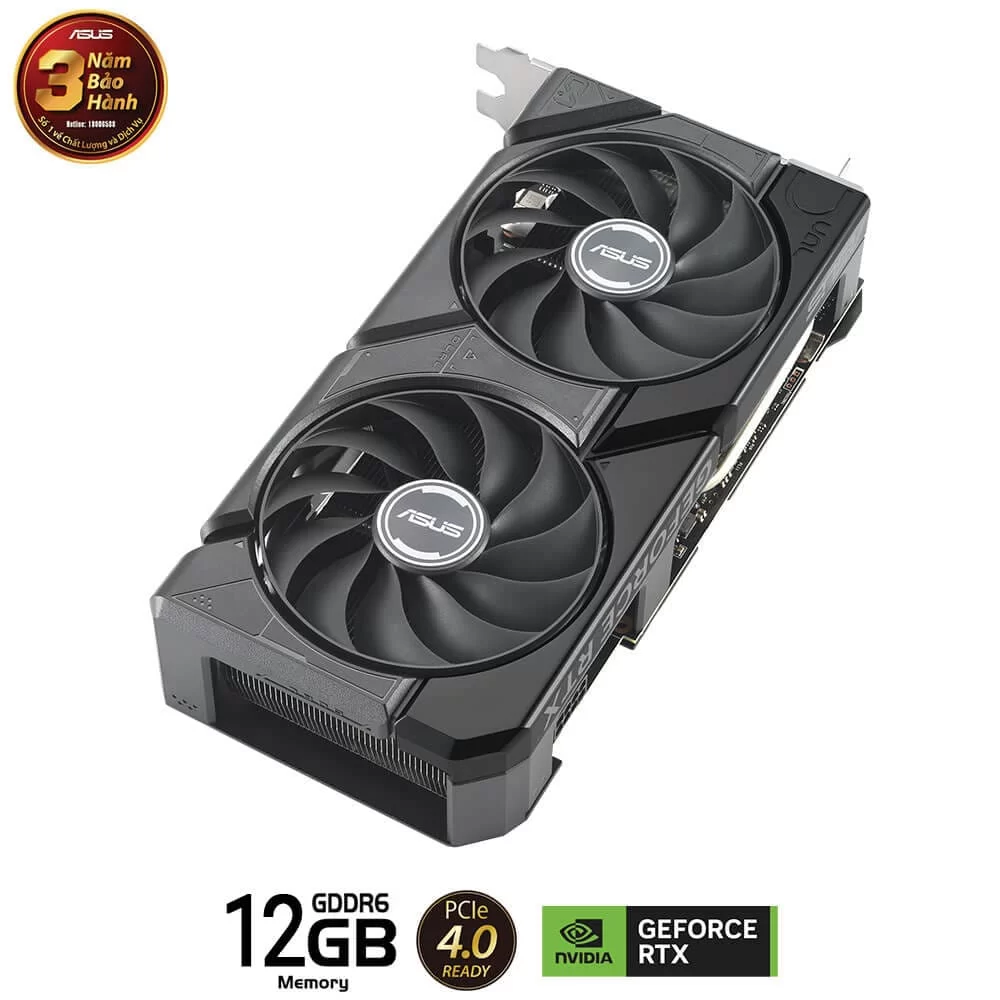 ASUS Dual GeForce RTX 4070 EVO OC Edition 12GB GDDR6X (DUAL-RTX4070-O12G-EVO) Graphics Card 7 ASUS Dual GeForce RTX 4070 EVO OC Edition 12GB GDDR6X (DUAL-RTX4070-O12G-EVO) Graphics Card - Ảnh 7