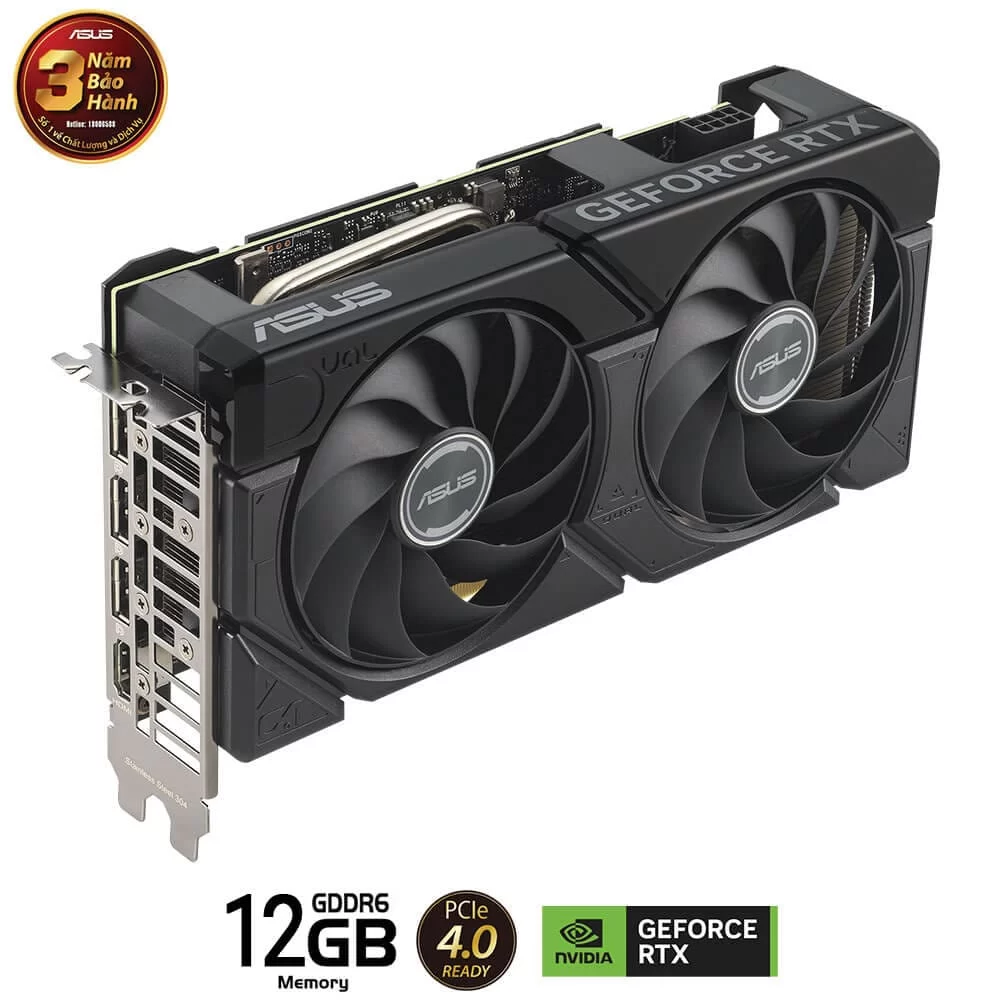 ASUS Dual GeForce RTX 4070 EVO OC Edition 12GB GDDR6X (DUAL-RTX4070-O12G-EVO) Graphics Card 8 ASUS Dual GeForce RTX 4070 EVO OC Edition 12GB GDDR6X (DUAL-RTX4070-O12G-EVO) Graphics Card - Ảnh 8