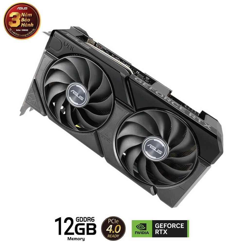 ASUS Dual GeForce RTX 4070 EVO OC Edition 12GB GDDR6X (DUAL-RTX4070-O12G-EVO) Graphics Card 9 ASUS Dual GeForce RTX 4070 EVO OC Edition 12GB GDDR6X (DUAL-RTX4070-O12G-EVO) Graphics Card - Ảnh 9