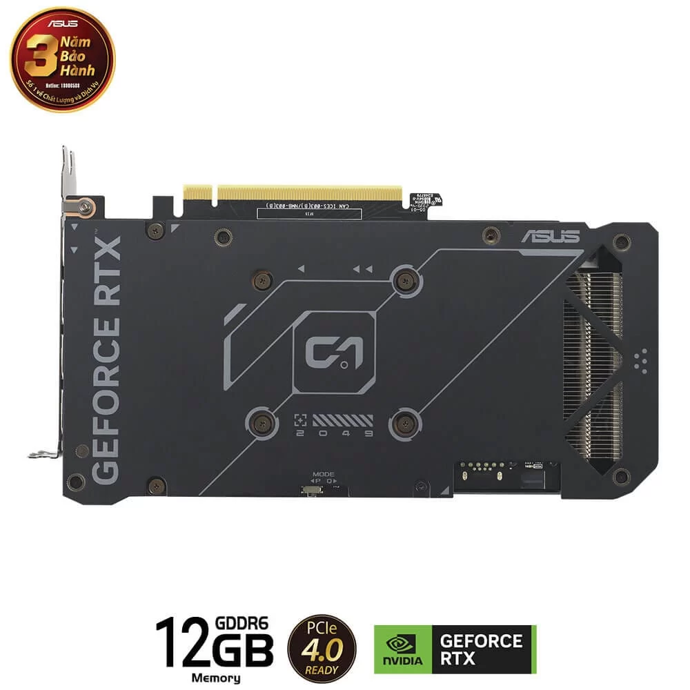 ASUS Dual GeForce RTX 4070 EVO OC Edition 12GB GDDR6X (DUAL-RTX4070-O12G-EVO) Graphics Card 14 ASUS Dual GeForce RTX 4070 EVO OC Edition 12GB GDDR6X (DUAL-RTX4070-O12G-EVO) Graphics Card - Ảnh 14
