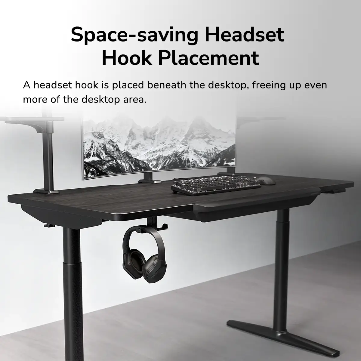 Cougar E-ODYSSEY Electric Gaming Desk (1500 x 700 x 25 mm) 19 Cougar E-ODYSSEY Electric Gaming Desk (1500 x 700 x 25 mm) - Ảnh 19