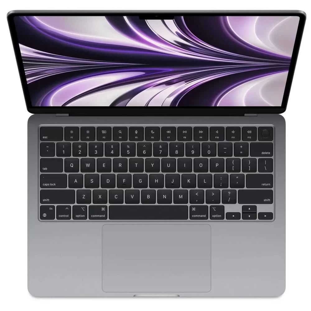 Apple MacBook Air M2 2024 8GPU Space Grey (MC7U4) Laptop - Apple M2 Chip (8C CPU, 8C GPU 16C Neural Engine), 16GB RAM, 256GB SSD, 13.6" Liquid Retina (2560x1664), USB-C 30W 3 Apple MacBook Air M2 2024 8GPU Space Grey (MC7U4) Laptop - Apple M2 Chip (8C CPU, 8C GPU 16C Neural Engine), 16GB RAM, 256GB SSD, 13.6" Liquid Retina (2560x1664), USB-C 30W - Ảnh 3