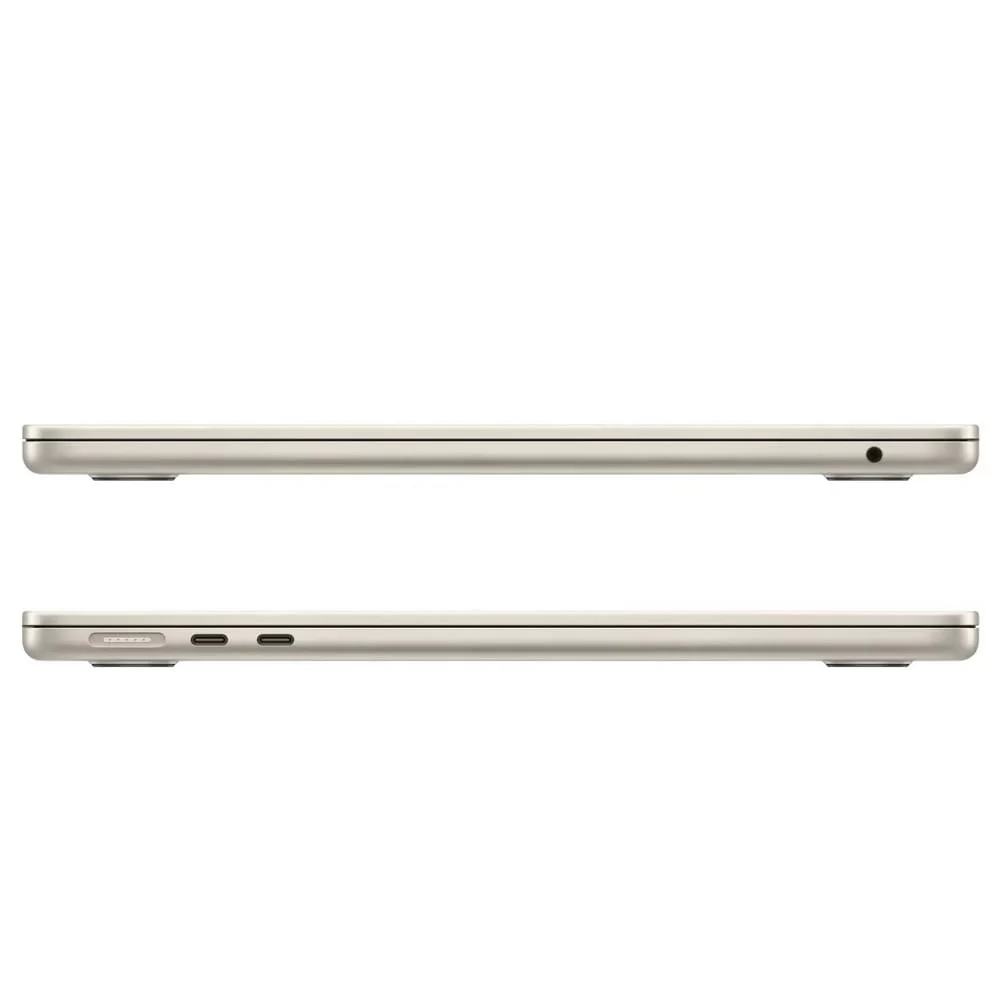 Apple MacBook Air M2 2024 10GPU Starlight (Z15Y0063V) Laptop - Apple M2 Chip (8C CPU, 10C GPU 16C Neural Engine), 16GB RAM, 256GB SSD, 13.6" Liquid Retina (2560x1664), USB-C 30W 4 Apple MacBook Air M2 2024 10GPU Starlight (Z15Y0063V) Laptop - Apple M2 Chip (8C CPU, 10C GPU 16C Neural Engine), 16GB RAM, 256GB SSD, 13.6" Liquid Retina (2560x1664), USB-C 30W - Ảnh 4