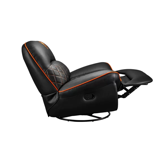 Cougar OVERLORD Gaming Sofa Chair - PVC leatherette, Black Orange, 150kg weight support 10 Cougar OVERLORD Gaming Sofa Chair - PVC leatherette, Black Orange, 150kg weight support - Ảnh 10
