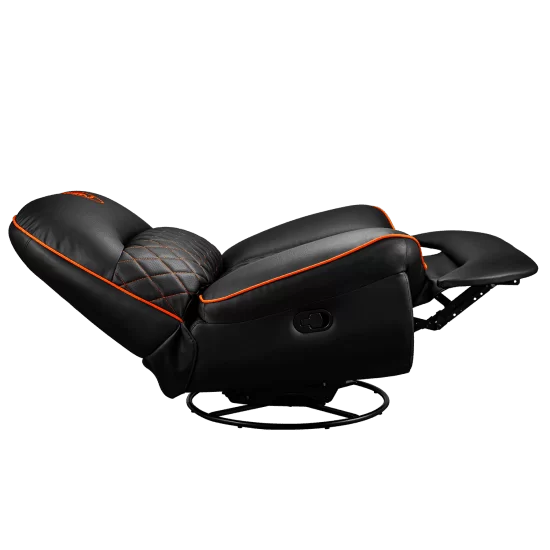 Cougar OVERLORD Gaming Sofa Chair - PVC leatherette, Black Orange, 150kg weight support 11 Cougar OVERLORD Gaming Sofa Chair - PVC leatherette, Black Orange, 150kg weight support - Ảnh 11