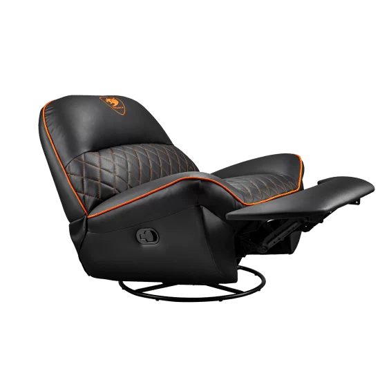 Cougar OVERLORD Gaming Sofa Chair - PVC leatherette, Black Orange, 150kg weight support 5 Cougar OVERLORD Gaming Sofa Chair - PVC leatherette, Black Orange, 150kg weight support - Ảnh 5