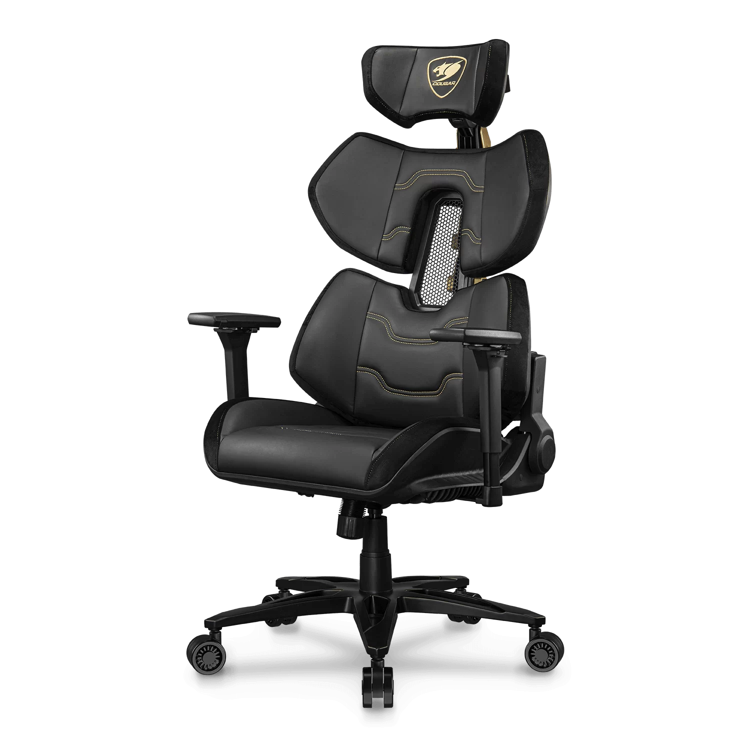 Cougar Terminator Elite Gold Egronomic Gaming Chair 5 Cougar Terminator Elite Gold Egronomic Gaming Chair - Ảnh 5