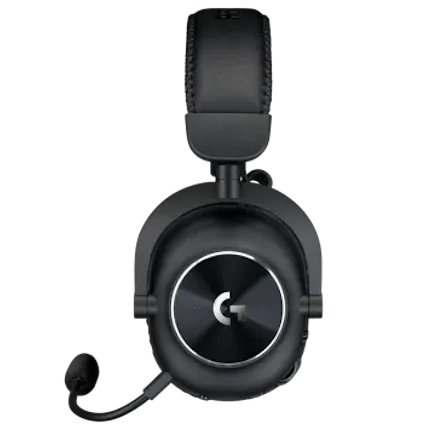 Logitech Pro X 2 LIGHTSPEED Black Wireless Gaming Headset - Detachable Mic, 50mm Graphene Drivers, DTS:X 2.0, 7.1, Bluetooth/USB/3.5mm Aux 3 Logitech Pro X 2 LIGHTSPEED Black Wireless Gaming Headset - Detachable Mic, 50mm Graphene Drivers, DTS:X 2.0, 7.1, Bluetooth/USB/3.5mm Aux - Ảnh 3