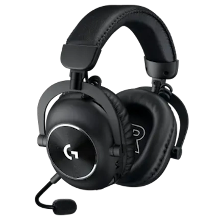 Logitech Pro X 2 LIGHTSPEED Black Wireless Gaming Headset - Detachable Mic, 50mm Graphene Drivers, DTS:X 2.0, 7.1, Bluetooth/USB/3.5mm Aux 4 Logitech Pro X 2 LIGHTSPEED Black Wireless Gaming Headset - Detachable Mic, 50mm Graphene Drivers, DTS:X 2.0, 7.1, Bluetooth/USB/3.5mm Aux - Ảnh 4