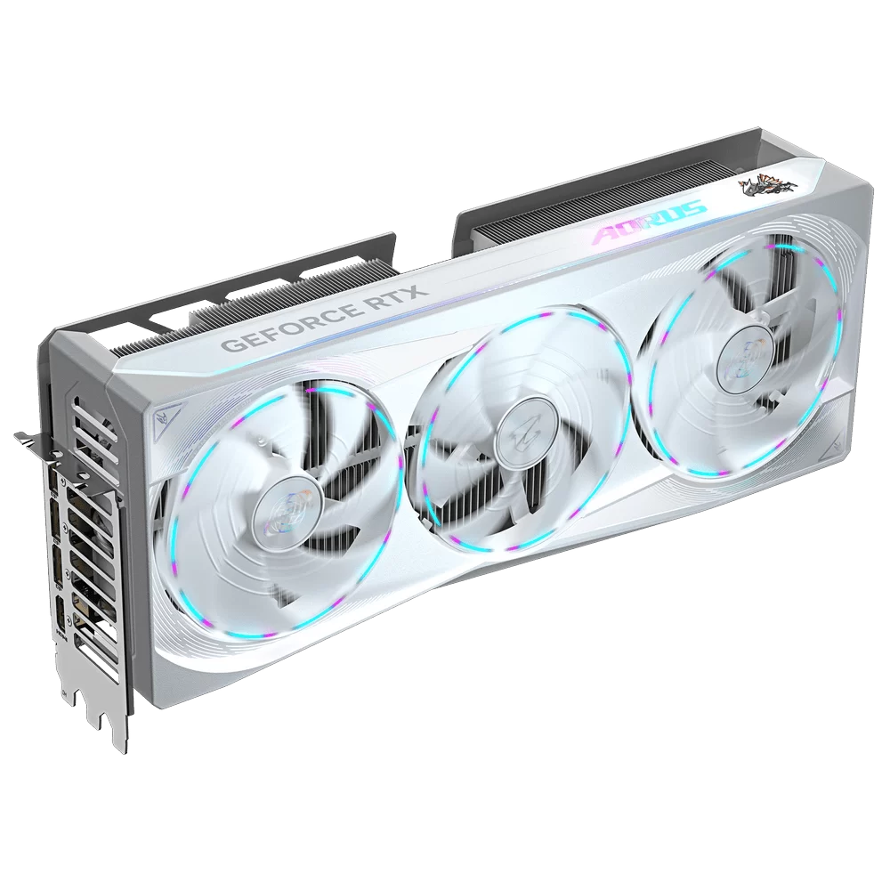 GIGABYTE AORUS GeForce RTX 5080 MASTER ICE 16G (GV-N5080AORUSM ICE-16GD) Graphics Card 2 GIGABYTE AORUS GeForce RTX 5080 MASTER ICE 16G (GV-N5080AORUSM ICE-16GD) Graphics Card - Ảnh 2
