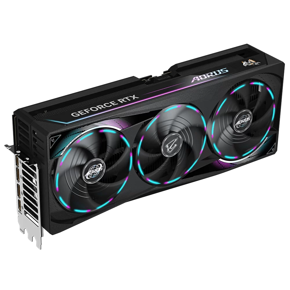 GIGABYTE AORUS GeForce RTX 5090 MASTER 32G (GV-N5090AORUS M-32GD) Graphics Card 2 GIGABYTE AORUS GeForce RTX 5090 MASTER 32G (GV-N5090AORUS M-32GD) Graphics Card - Ảnh 2