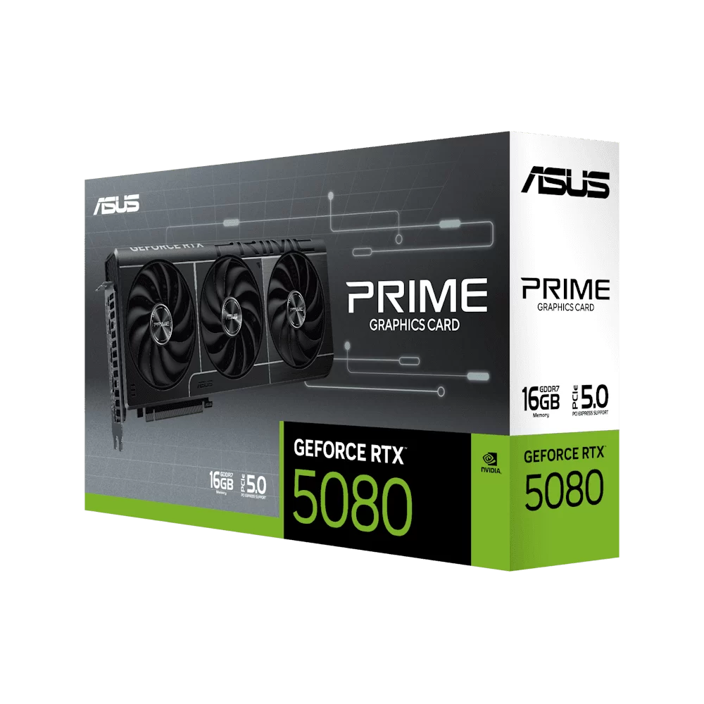 ASUS PRIME GeForce RTX 5080 16GB GDDR7 (PRIME-RTX5080-16G) Graphics Card 7 ASUS PRIME GeForce RTX 5080 16GB GDDR7 (PRIME-RTX5080-16G) Graphics Card - Ảnh 7