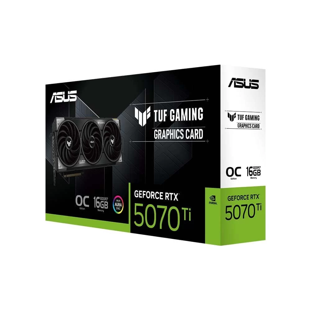 ASUS TUF Gaming GeForce RTX 5070Ti OC Edition 16GB GDDR7 (TUF-RTX5070TI-O16G-GAMING) Graphics Card 4 ASUS TUF Gaming GeForce RTX 5070Ti OC Edition 16GB GDDR7 (TUF-RTX5070TI-O16G-GAMING) Graphics Card - Ảnh 4