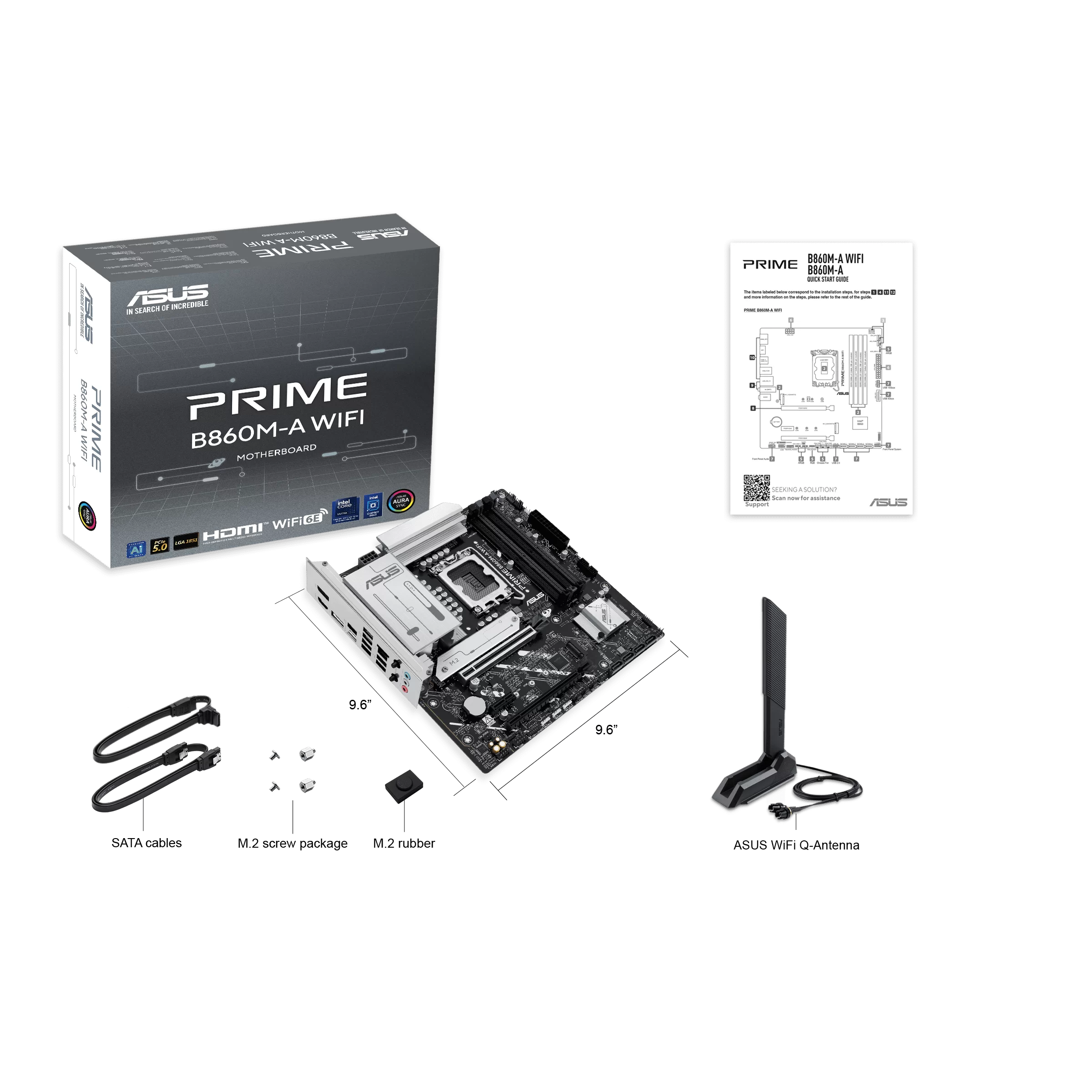 ASUS PRIME B860M-A Mainboard 7 ASUS PRIME B860M-A Mainboard - Ảnh 7