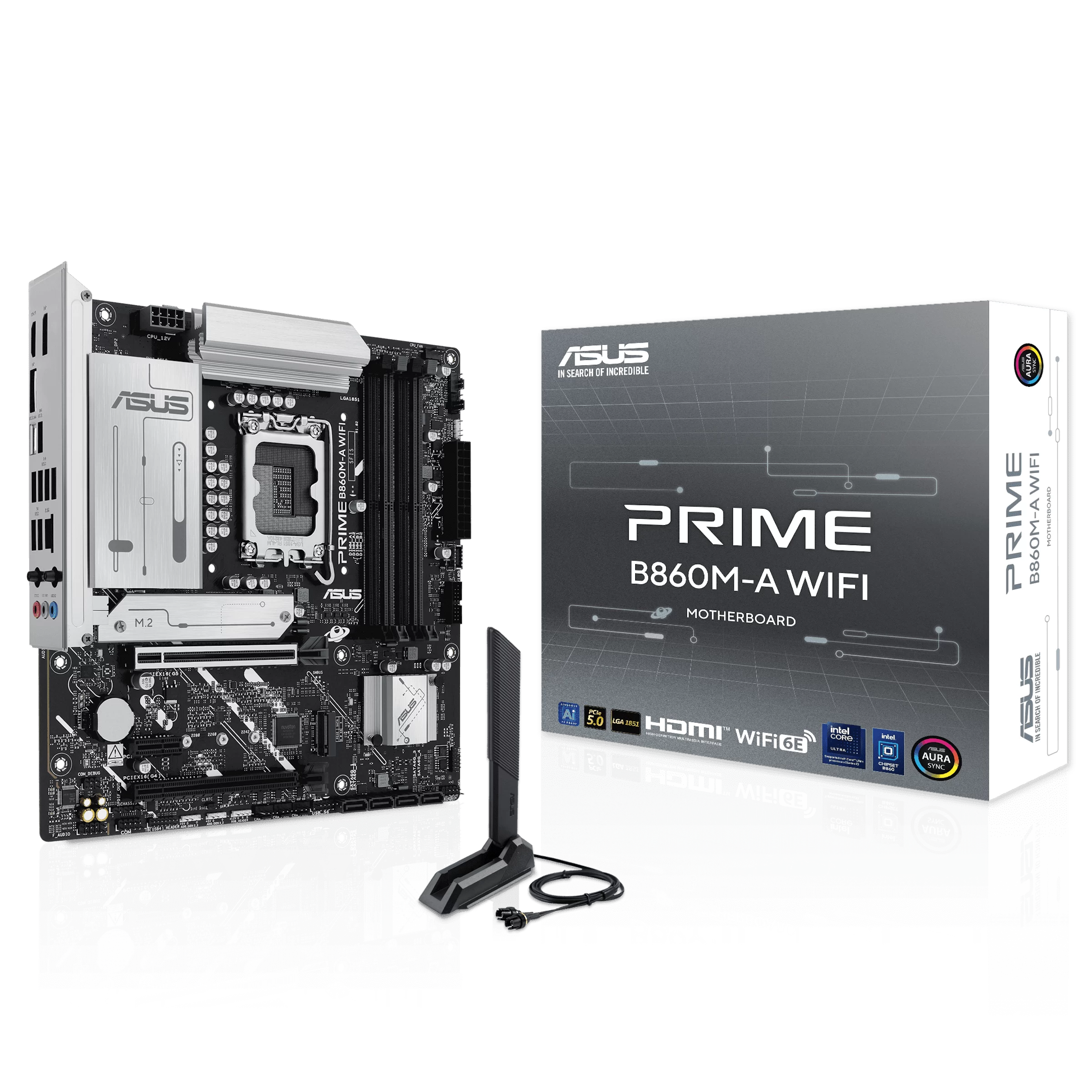ASUS PRIME B860M-A Mainboard 1 ASUS PRIME B860M-A Mainboard