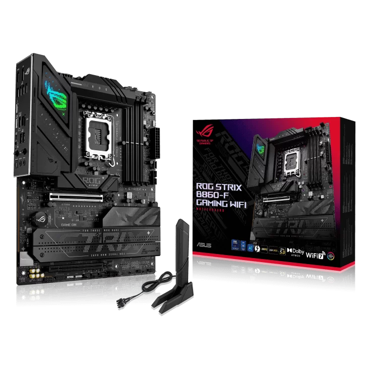 ASUS ROG STRIX B860-F GAMING WIFI Mainboard 1 ASUS ROG STRIX B860-F GAMING WIFI Mainboard