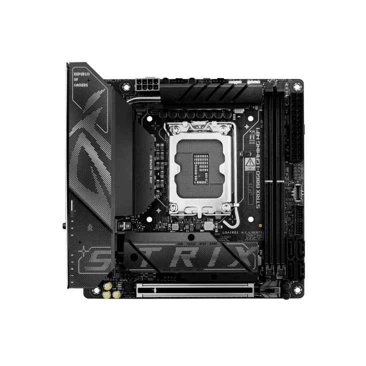 ASUS ROG STRIX B860-I GAMING WIFI Mainboard 11 ASUS ROG STRIX B860-I GAMING WIFI Mainboard - Ảnh 11