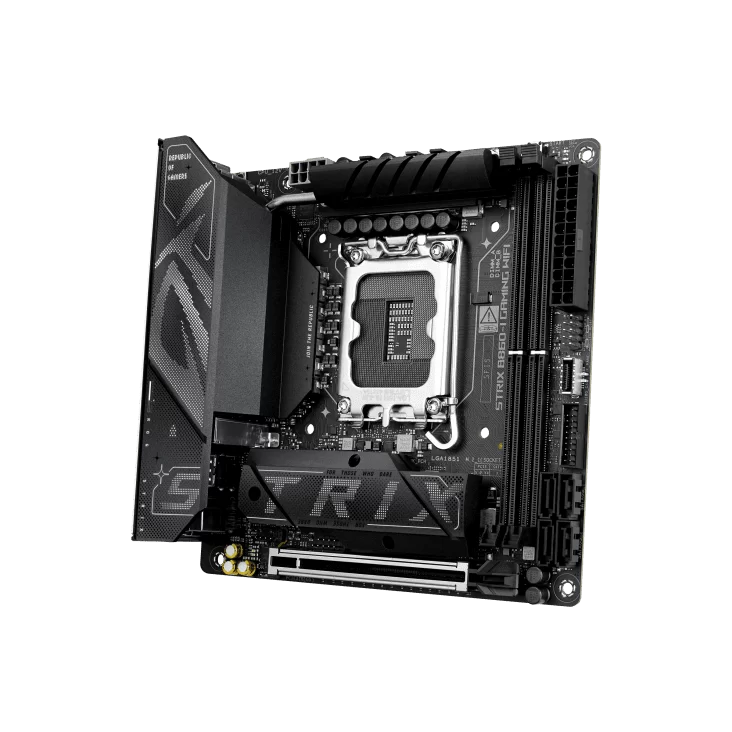 ASUS ROG STRIX B860-I GAMING WIFI Mainboard 12 ASUS ROG STRIX B860-I GAMING WIFI Mainboard - Ảnh 12