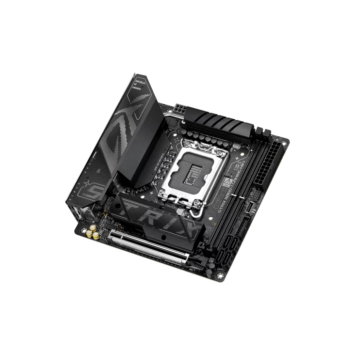 ASUS ROG STRIX B860-I GAMING WIFI Mainboard 4 ASUS ROG STRIX B860-I GAMING WIFI Mainboard - Ảnh 4