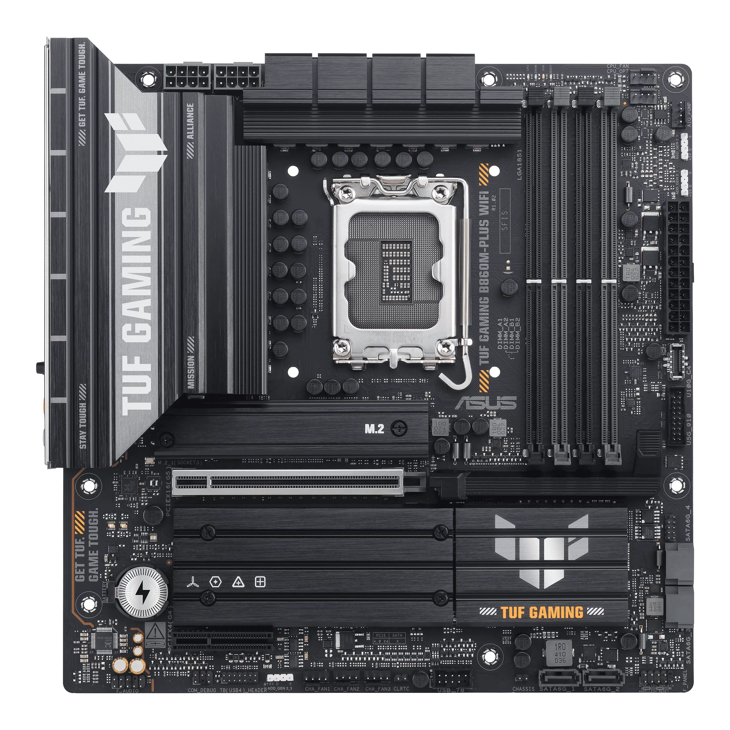 ASUS TUF GAMING B860M-PLUS WIFI Mainboard 5 ASUS TUF GAMING B860M-PLUS WIFI Mainboard - Ảnh 5