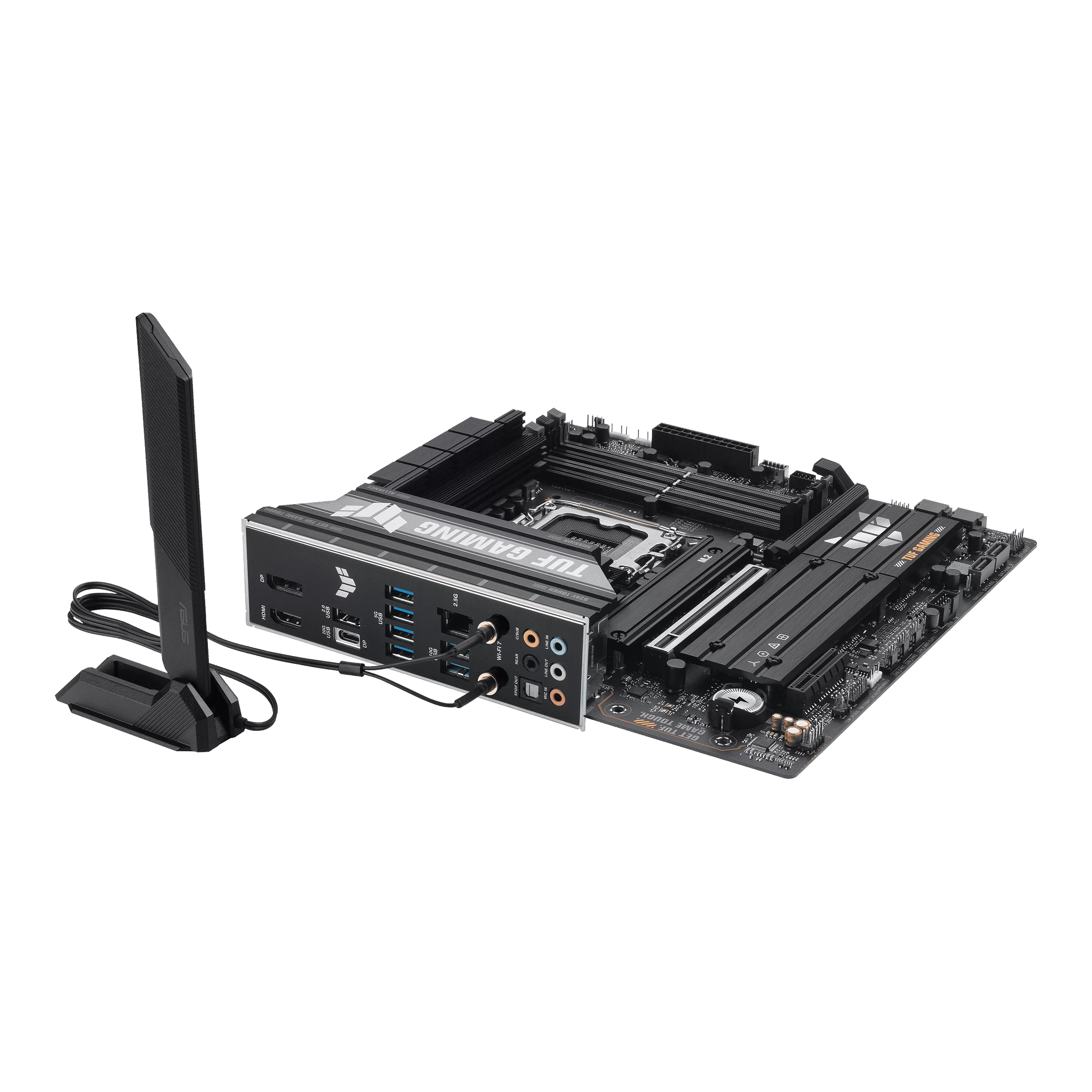ASUS TUF GAMING B860M-PLUS WIFI Mainboard 6 ASUS TUF GAMING B860M-PLUS WIFI Mainboard - Ảnh 6