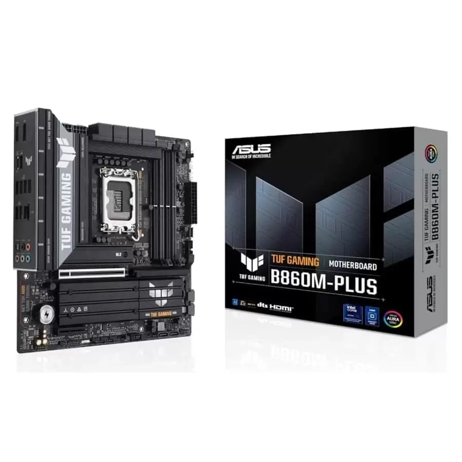ASUS TUF GAMING B860M-PLUS Mainboard 1 ASUS TUF GAMING B860M-PLUS Mainboard