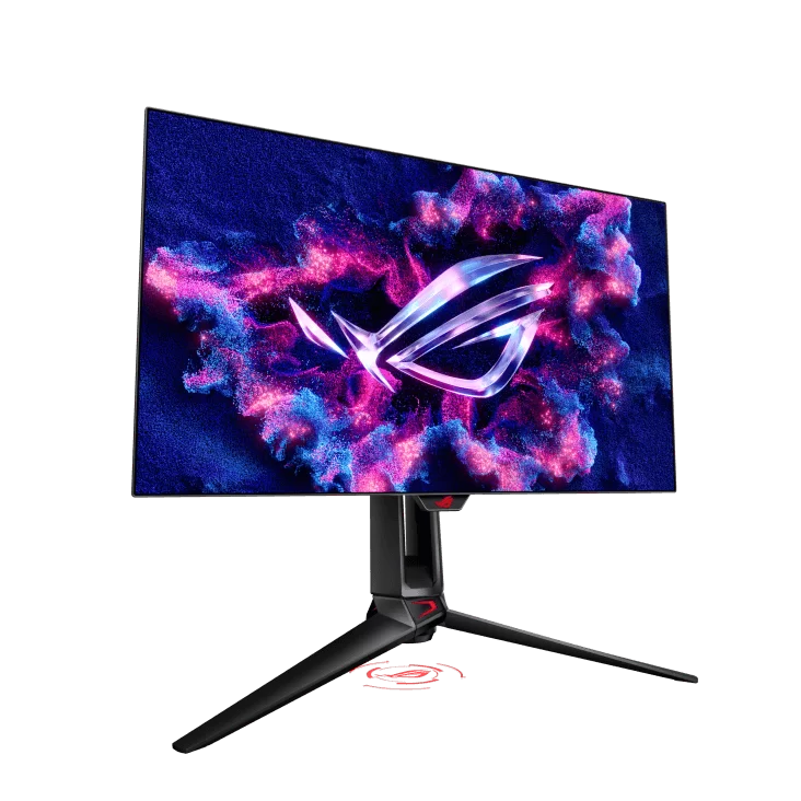 ASUS ROG Swift OLED PG27AQDP Gaming Monitor - 27 inch, QHD (2560 x 1440), WOLED panel, 480 Hz (above 360Hz), 0.03 ms (GTG), G-SYNC Compatible 2 ASUS ROG Swift OLED PG27AQDP Gaming Monitor - 27 inch, QHD (2560 x 1440), WOLED panel, 480 Hz (above 360Hz), 0.03 ms (GTG), G-SYNC Compatible - Ảnh 2