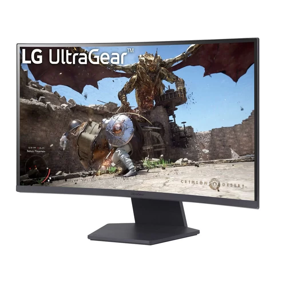 LG Ultragear 27GS60QC-B Curved (1000R) Gaming Monitor - 27 inch QHD (2560x1440), 180Hz, IPS 1ms (GtG), HDR10, sRGB 99% (Typ.), AMD FreeSync™ 2 LG Ultragear 27GS60QC-B Curved (1000R) Gaming Monitor - 27 inch QHD (2560x1440), 180Hz, IPS 1ms (GtG), HDR10, sRGB 99% (Typ.), AMD FreeSync™ - Ảnh 2