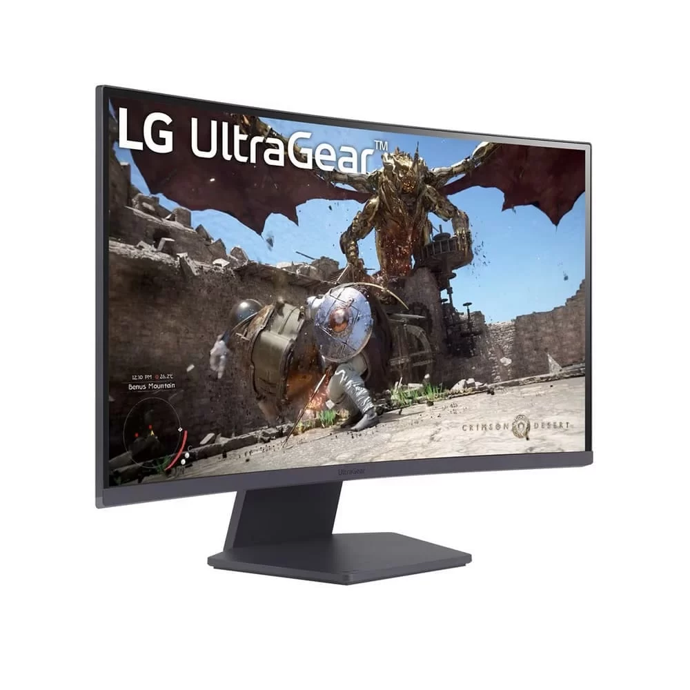 LG Ultragear 27GS60QC-B Curved (1000R) Gaming Monitor - 27 inch QHD (2560x1440), 180Hz, IPS 1ms (GtG), HDR10, sRGB 99% (Typ.), AMD FreeSync™ 4 LG Ultragear 27GS60QC-B Curved (1000R) Gaming Monitor - 27 inch QHD (2560x1440), 180Hz, IPS 1ms (GtG), HDR10, sRGB 99% (Typ.), AMD FreeSync™ - Ảnh 4