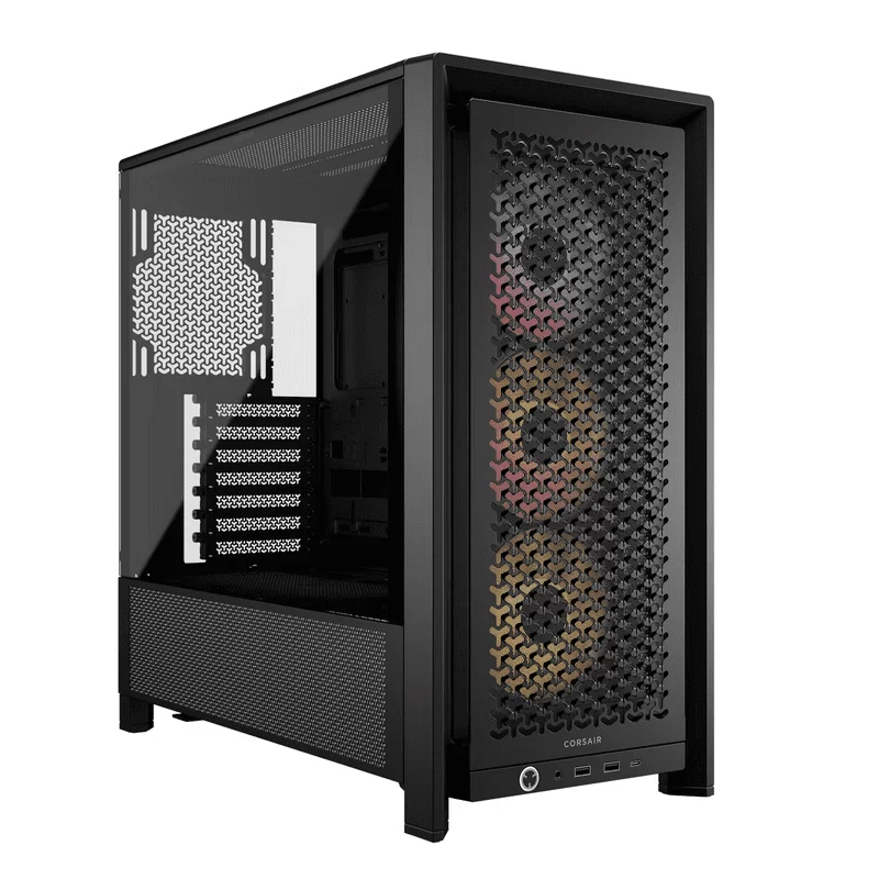CORSAIR FRAME 4000D RS ARGB Black Modular Mid Tower PC Case - Tempered Glass, 3x RS120 ARGB fans 3 CORSAIR FRAME 4000D RS ARGB Black Modular Mid Tower PC Case - Tempered Glass, 3x RS120 ARGB fans - Ảnh 3