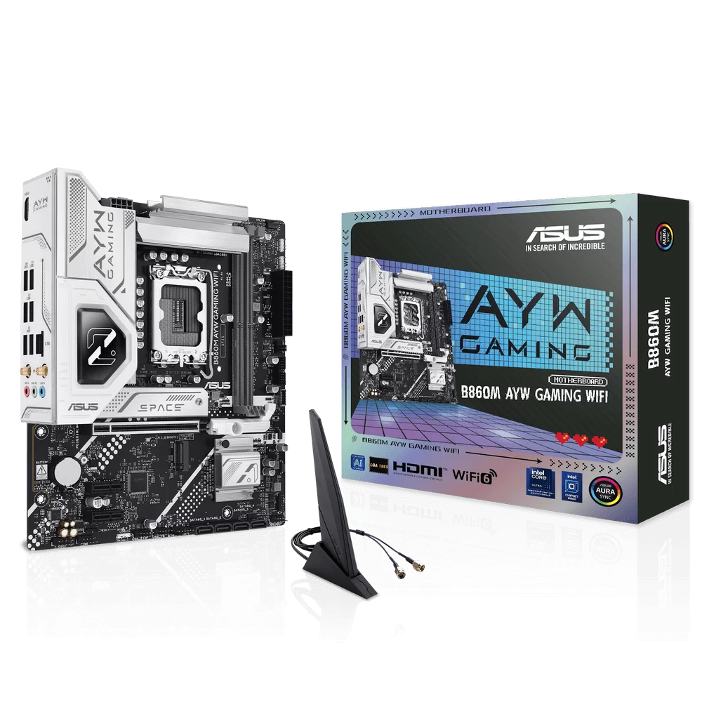ASUS B860M AYW GAMING WIFI Mainboard 1 ASUS B860M AYW GAMING WIFI Mainboard