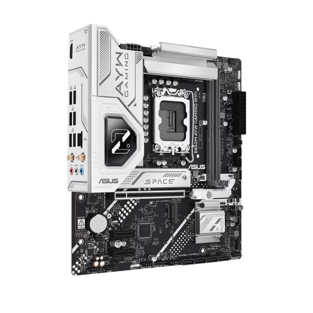 ASUS B860M AYW GAMING WIFI Mainboard 6 ASUS B860M AYW GAMING WIFI Mainboard - Ảnh 6