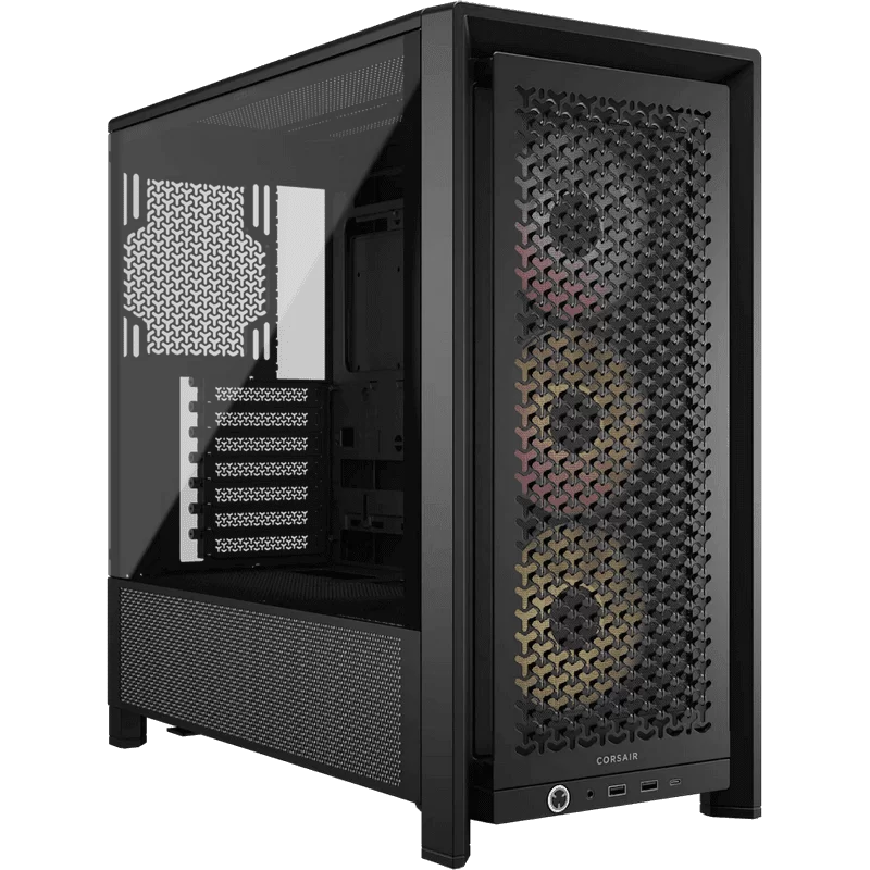 CORSAIR FRAME 4000D RS ARGB Black Modular Mid Tower PC Case - Tempered Glass, 3x RS120 ARGB fans 1 CORSAIR FRAME 4000D RS ARGB Black Modular Mid Tower PC Case - Tempered Glass, 3x RS120 ARGB fans