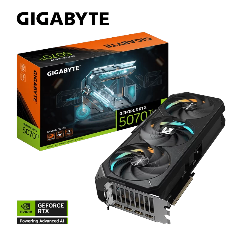 GIGABYTE GeForce RTX 5070Ti GAMING OC 16G (GV-N507TGAMING OC-16GD) Graphics Card 11 GIGABYTE GeForce RTX 5070Ti GAMING OC 16G (GV-N507TGAMING OC-16GD) Graphics Card - Ảnh 11