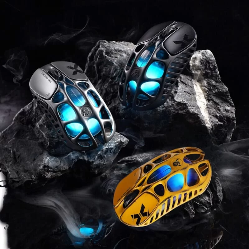 GravaStar Mercury X Pro 8K Wireless Gaming Mouse - 49g, 8000Hz polling rate, Tri-Mode, RGB Lighting 1 GravaStar Mercury X Pro 8K Wireless Gaming Mouse - 49g, 8000Hz polling rate, Tri-Mode, RGB Lighting