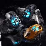 GravaStar Mercury X Wireless Gaming Mouse - 49g, 1000Hz polling rate, Tri-Mode, RGB Lighting