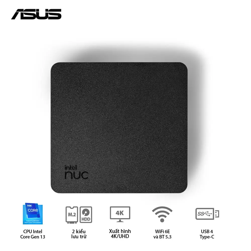 ASUS NUC 13 PRO Tall Mini PC (RNUC13ANHI300001I) - Intel Core i3-1315U, 2xDDR4-3200, 3xNVMe, SATA, 2x HDMI 2.1, 2x Thunderbolt, VESA MOUNT 9 ASUS NUC 13 PRO Tall Mini PC (RNUC13ANHI300001I) - Intel Core i3-1315U, 2xDDR4-3200, 3xNVMe, SATA, 2x HDMI 2.1, 2x Thunderbolt, VESA MOUNT - Ảnh 9