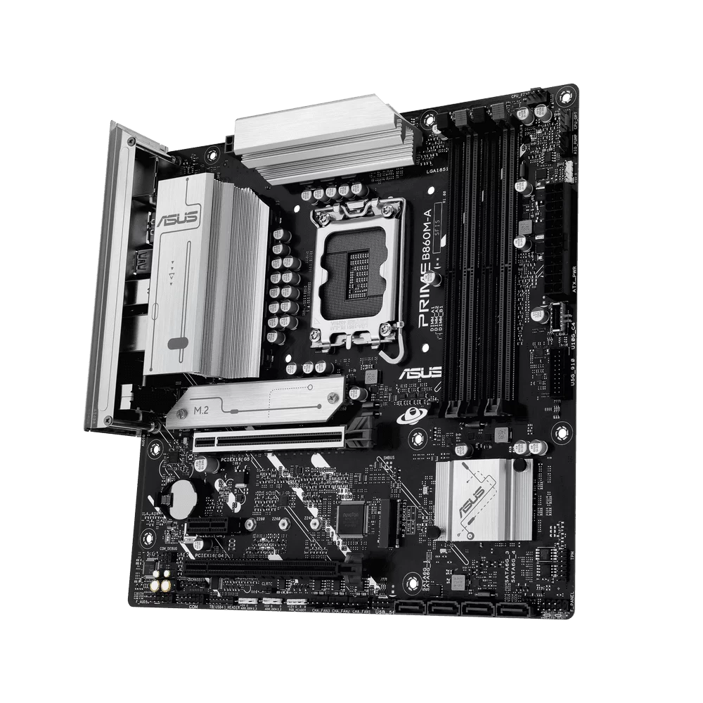 ASUS PRIME B860M-A-CSM Mainboard 3 ASUS PRIME B860M-A-CSM Mainboard - Ảnh 3