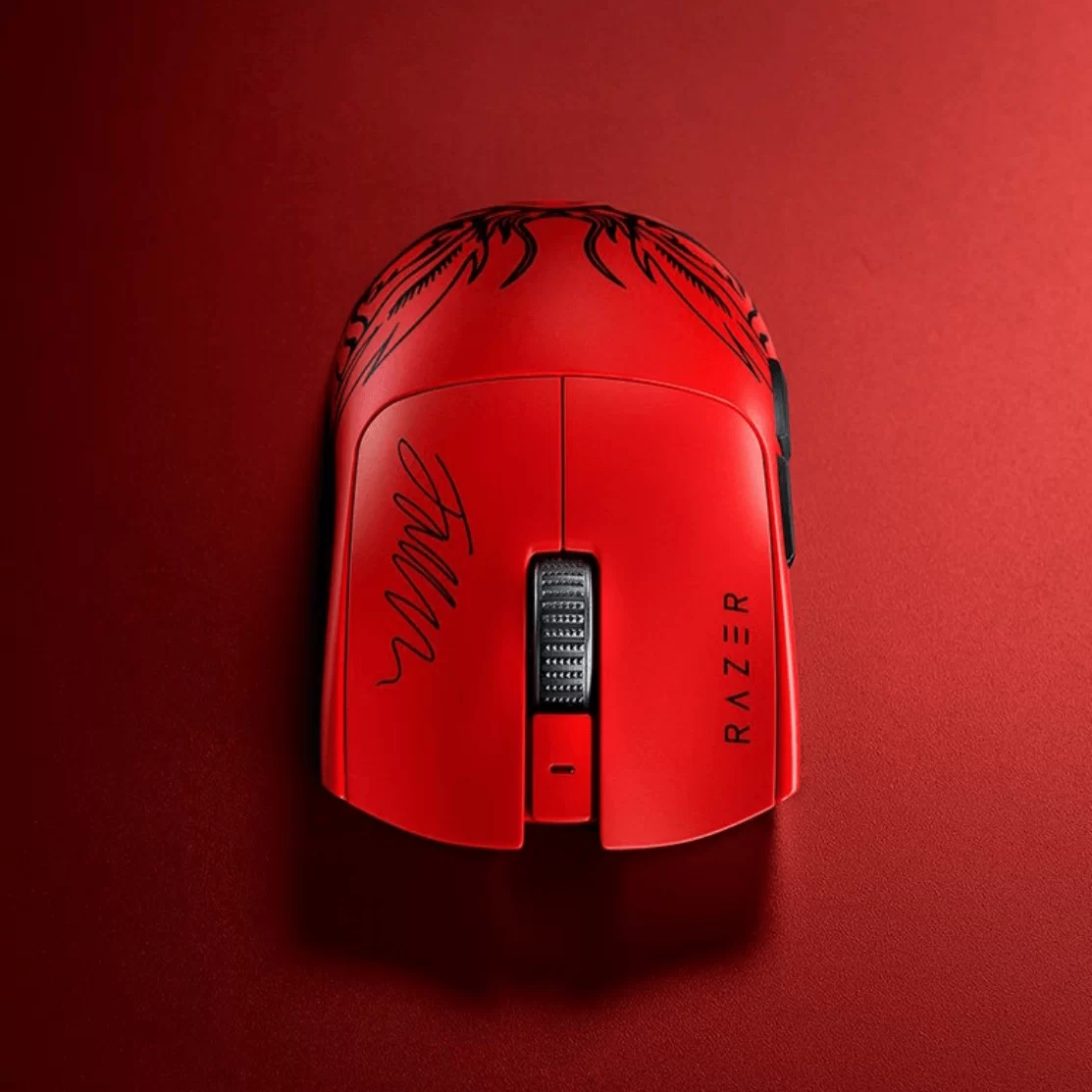 Razer Viper V3 Pro Faker Edition Gaming Mouse - Red, 54g Ultra-Lightweight, 35K Optical Sensor Gen-2, 35K Optical Sensor Gen-2 6 Razer Viper V3 Pro Faker Edition Gaming Mouse - Red, 54g Ultra-Lightweight, 35K Optical Sensor Gen-2, 35K Optical Sensor Gen-2 - Ảnh 6