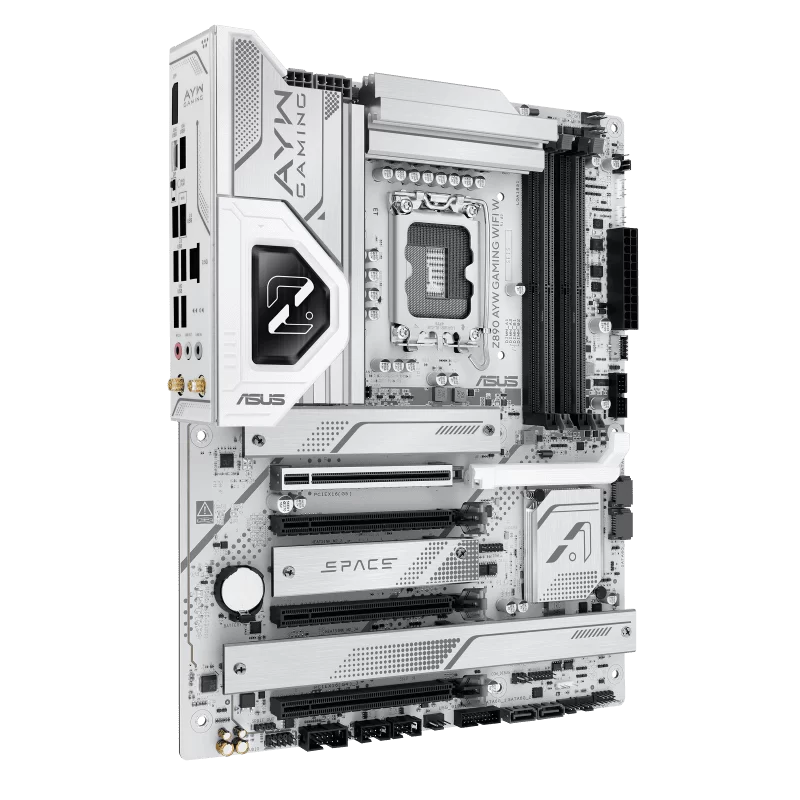 ASUS Z890 AYW GAMING WIFI W Mainboard 5 ASUS Z890 AYW GAMING WIFI W Mainboard - Ảnh 5