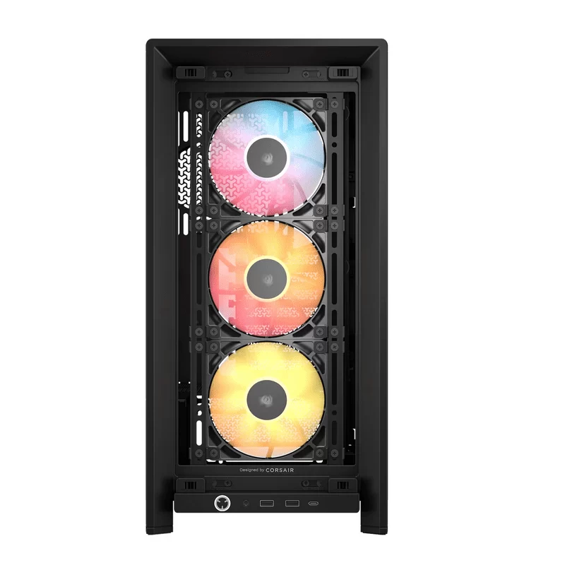 CORSAIR FRAME 4000D RS ARGB Black Modular Mid Tower PC Case - Tempered Glass, 3x RS120 ARGB fans 9 CORSAIR FRAME 4000D RS ARGB Black Modular Mid Tower PC Case - Tempered Glass, 3x RS120 ARGB fans - Ảnh 9