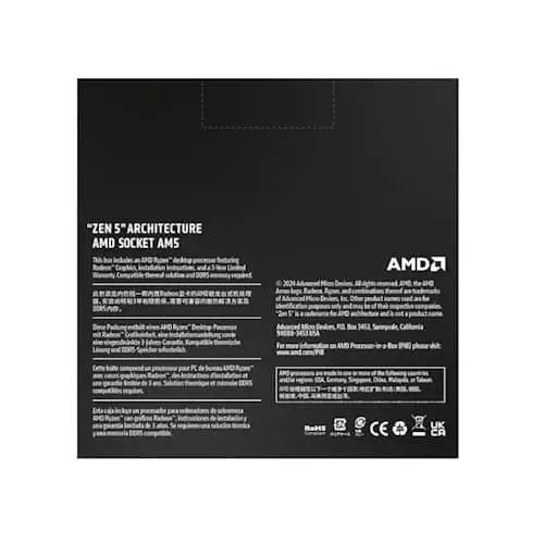 AMD Ryzen 9 9950X3D Processor - 16C32T, 4.3GHz Up to 5.7GHz, 80MB Cache, PCIe 5.0, Zen 5 Granite Ridge AM5, 170W TDP, AMD Radeon™ Graphics 3 AMD Ryzen 9 9950X3D Processor - 16C32T, 4.3GHz Up to 5.7GHz, 80MB Cache, PCIe 5.0, Zen 5 Granite Ridge AM5, 170W TDP, AMD Radeon™ Graphics - Ảnh 3