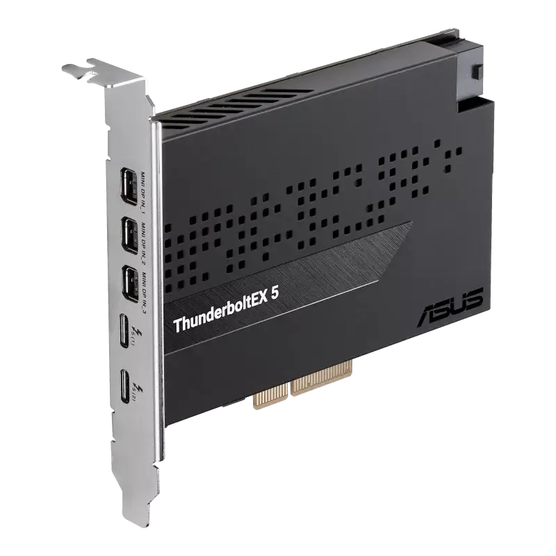 ASUS ThunderboltEX 5 Expansion Card - Intel® JHL9580 Thunderbolt 5 Controller 3 ASUS ThunderboltEX 5 Expansion Card - Intel® JHL9580 Thunderbolt 5 Controller - Ảnh 3